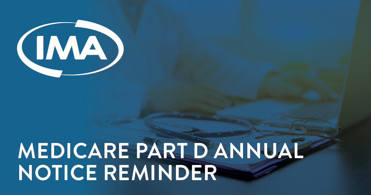 Medicare Part D Annual Notice Reminder